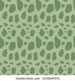 Abstract modern leopard seamless pattern. Animals trendy background. Color decorative vector stock illustration for print, card, postcard, fabric, textile. Modern ornament of stylized skin.