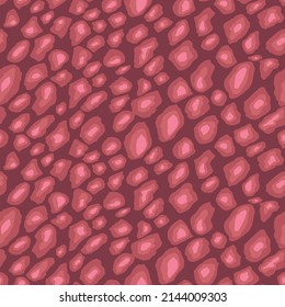 Abstract modern leopard seamless pattern. Animals trendy background. Color decorative vector stock illustration for print, card, postcard, fabric, textile. Modern ornament of stylized skin.