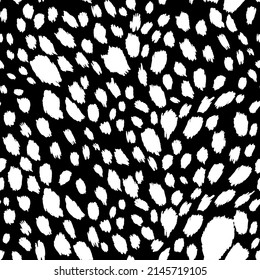 Abstract modern leopard seamless pattern. Animals trendy background. Color decorative vector stock illustration for print, card, postcard, fabric, textile. Modern ornament of stylized skin.