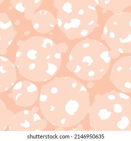 Abstract modern leopard seamless pattern. Animals trendy background. Color decorative vector stock illustration for print, card, postcard, fabric, textile. Modern ornament of stylized skin.