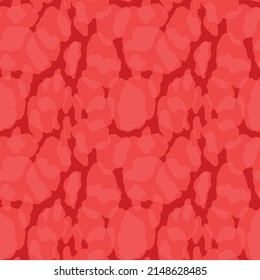 Abstract modern leopard seamless pattern. Animals trendy background. Color decorative vector stock illustration for print, card, postcard, fabric, textile. Modern ornament of stylized skin.