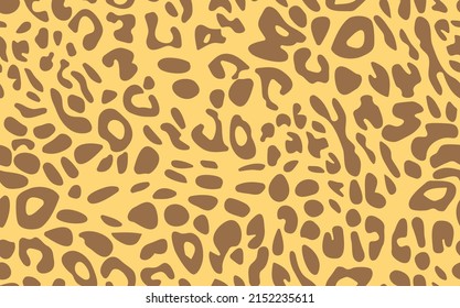 Abstract modern leopard seamless pattern. Animals trendy background. Color decorative vector stock illustration for print, card, postcard, fabric, textile. Modern ornament of stylized skin.