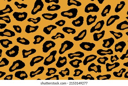 Abstract modern leopard seamless pattern. Animals trendy background. Color decorative vector stock illustration for print, card, postcard, fabric, textile. Modern ornament of stylized skin