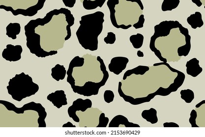 Abstract modern leopard seamless pattern. Animals trendy background. Color decorative vector stock illustration for print, card, postcard, fabric, textile. Modern ornament of stylized skin