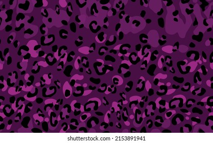 Abstract modern leopard seamless pattern. Animals trendy background. Color decorative vector stock illustration for print, card, postcard, fabric, textile. Modern ornament of stylized skin.