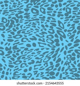 Abstract modern leopard seamless pattern. Animals trendy background. Color decorative vector stock illustration for print, card, postcard, fabric, textile. Modern ornament of stylized skin.