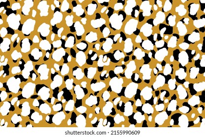 Abstract modern leopard seamless pattern. Animals trendy background. Color decorative vector stock illustration for print, card, postcard, fabric, textile. Modern ornament of stylized skin.