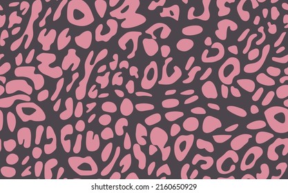 Abstract modern leopard seamless pattern. Animals trendy background. Color decorative vector stock illustration for print, card, postcard, fabric, textile. Modern ornament of stylized skin.