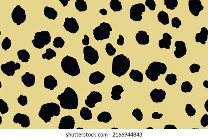 Resumen del patrón de leopardo moderno. Los animales están de moda. Ilustración decorativa del material vectorial de color para impresión, tarjeta postal, tela, textil. Ornamento moderno de piel estilizada.