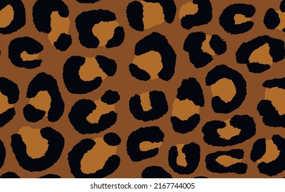 Abstract modern leopard seamless pattern. Animals trendy background. Color decorative vector stock illustration for print, card, postcard, fabric, textile. Modern ornament of stylized skin.