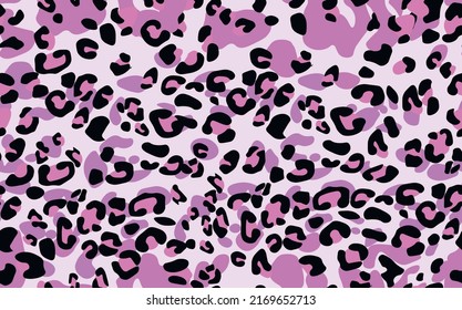 Abstract modern leopard seamless pattern. Animals trendy background. Color decorative vector stock illustration for print, card, postcard, fabric, textile. Modern ornament of stylized skin.
