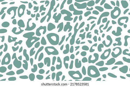 Abstract modern leopard seamless pattern. Animals trendy background. Color decorative vector stock illustration for print, card, postcard, fabric, textile. Modern ornament of stylized skin.