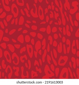 Abstract modern leopard seamless pattern. Animals trendy background. Color decorative vector stock illustration for print, card, postcard, fabric, textile. Modern ornament of stylized skin.