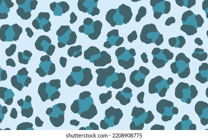Abstract modern leopard seamless pattern. Animals trendy background. Color decorative vector stock illustration for print, card, postcard, fabric, textile. Modern ornament of stylized skin.