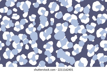 Abstract modern leopard seamless pattern. Animals trendy background. Color decorative vector stock illustration for print, card, postcard, fabric, textile. Modern ornament of stylized skin.