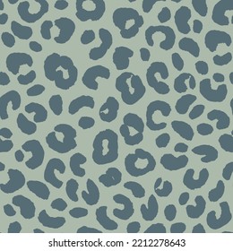 Abstract modern leopard seamless pattern. Animals trendy background. Color decorative vector stock illustration for print, card, postcard, fabric, textile. Modern ornament of stylized skin.