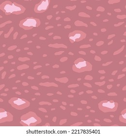 Abstract modern leopard seamless pattern. Animals trendy background. Color decorative vector stock illustration for print, card, postcard, fabric, textile. Modern ornament of stylized skin.