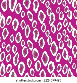 Abstract modern leopard seamless pattern. Animals trendy background. Color decorative vector stock illustration for print, card, postcard, fabric, textile. Modern ornament of stylized skin.