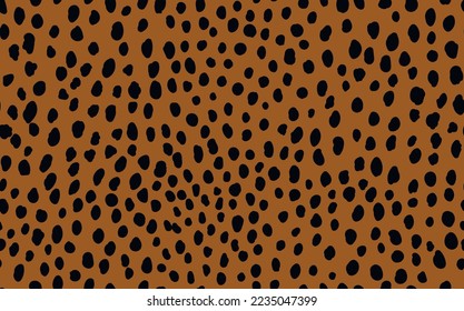 Abstract modern leopard seamless pattern. Animals trendy background. Color decorative vector stock illustration for print, card, postcard, fabric, textile. Modern ornament of stylized skin.