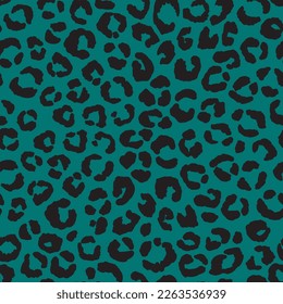 Abstract modern leopard seamless pattern. Animals trendy background. Color decorative vector stock illustration for print, card, postcard, fabric, textile. Modern ornament of stylized skin.