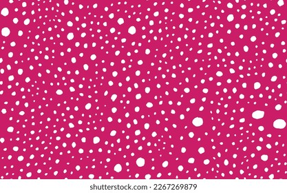 Abstract modern leopard seamless pattern. Animals trendy background. Pink and white decorative vector stock illustration for print, card, postcard, fabric, textile. Modern ornament of stylized skin.