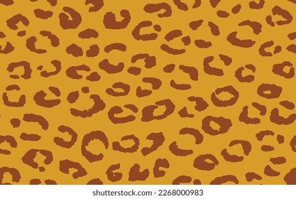 Abstract modern leopard seamless pattern. Animals trendy background. Color decorative vector stock illustration for print, card, postcard, fabric, textile. Modern ornament of stylized skin.