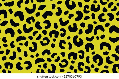 Abstract modern leopard seamless pattern. Animals trendy background. Color decorative vector stock illustration for print, card, postcard, fabric, textile. Modern ornament of stylized skin.
