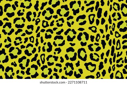 Abstract modern leopard seamless pattern. Animals trendy background. Color decorative vector stock illustration for print, card, postcard, fabric, textile. Modern ornament of stylized skin.