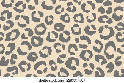 Abstract modern leopard seamless pattern. Animals trendy background. Color decorative vector stock illustration for print, card, postcard, fabric, textile. Modern ornament of stylized skin.