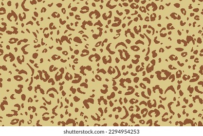 Abstract modern leopard seamless pattern. Animals trendy background. Color decorative vector stock illustration for print, card, postcard, fabric, textile. Modern ornament of stylized skin.