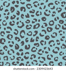 Abstract modern leopard seamless pattern. Animals trendy background. Color decorative vector stock illustration for print, card, postcard, fabric, textile. Modern ornament of stylized skin.