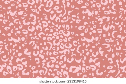 Abstract modern leopard seamless pattern. Animals trendy background. Color decorative vector stock illustration for print, card, postcard, fabric, textile. Modern ornament of stylized skin.