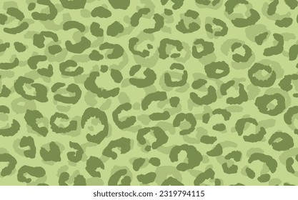 Abstract modern leopard seamless pattern. Animals trendy background. Color decorative vector stock illustration for print, card, postcard, fabric, textile. Modern ornament of stylized skin.