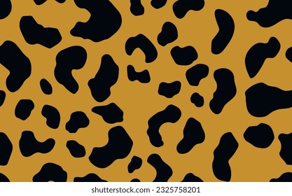 Abstract modern leopard seamless pattern. Animals trendy background. Color decorative vector stock illustration for print, card, postcard, fabric, textile. Modern ornament of stylized skin.