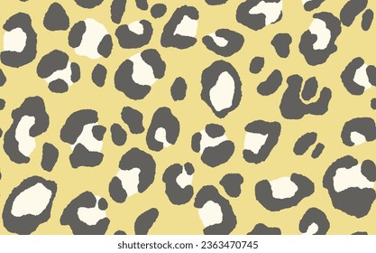 Abstract modern leopard seamless pattern. Animals trendy background. Color decorative vector stock illustration for print, card, postcard, fabric, textile. Modern ornament of stylized skin.