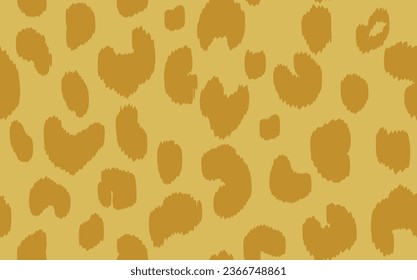 Abstract modern leopard seamless pattern. Animals trendy background. Color decorative vector stock illustration for print, card, postcard, fabric, textile. Modern ornament of stylized skin.