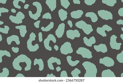 Abstract modern leopard seamless pattern. Animals trendy background. Color decorative vector stock illustration for print, card, postcard, fabric, textile. Modern ornament of stylized skin.