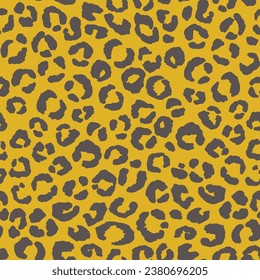 Abstract modern leopard seamless pattern. Animals trendy background. Color decorative vector stock illustration for print, card, postcard, fabric, textile. Modern ornament of stylized skin.