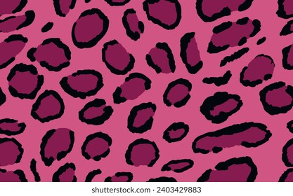 Abstract modern leopard seamless pattern. Animals trendy background. Color decorative vector stock illustration for print, card, postcard, fabric, textile. Modern ornament of stylized skin.