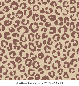 Abstract modern leopard seamless pattern. Animals trendy background. Color decorative vector stock illustration for print, card, postcard, fabric, textile. Modern ornament of stylized skin.