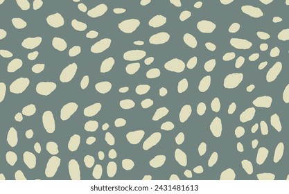 Abstract modern leopard seamless pattern. Animals trendy background. Color decorative vector stock illustration for print, card, postcard, fabric, textile. Modern ornament of stylized skin.