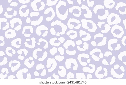 Patrón moderno abstracto sin fisuras del leopardo. Fondo de moda de los animales. Ilustración de stock de vector decorativo de color para impresión, tarjeta, postal, tela, textil. Adorno moderno de piel estilizada.