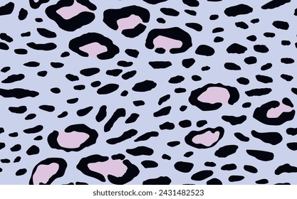Abstract modern leopard seamless pattern. Animals trendy background. Color decorative vector stock illustration for print, card, postcard, fabric, textile. Modern ornament of stylized skin.