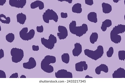Abstract modern leopard seamless pattern. Animals trendy background. Color decorative vector stock illustration for print, card, postcard, fabric, textile. Modern ornament of stylized skin.