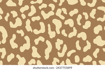 Abstract modern leopard seamless pattern. Animals trendy background. Color decorative vector stock illustration for print, card, postcard, fabric, textile. Modern ornament of stylized skin.