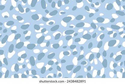 Abstract modern leopard seamless pattern. Animals trendy background. Color decorative vector stock illustration for print, card, postcard, fabric, textile. Modern ornament of stylized skin.