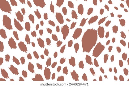 Abstract modern leopard seamless pattern. Animals trendy background. Color decorative vector stock illustration for print, card, postcard, fabric, textile. Modern ornament of stylized skin.