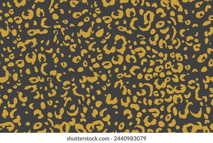 Abstract modern leopard seamless pattern. Animals trendy background. Color decorative vector stock illustration for print, card, postcard, fabric, textile. Modern ornament of stylized skin.