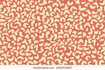 Abstract modern leopard seamless pattern. Animals trendy background. Color decorative vector stock illustration for print, card, postcard, fabric, textile. Modern ornament of stylized skin.
