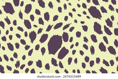 Abstract modern leopard seamless pattern. Animals trendy background. Color decorative vector stock illustration for print, card, postcard, fabric, textile. Modern ornament of stylized skin.